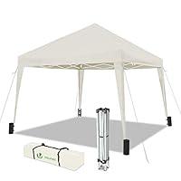 VOUNOT Gazebo Pieghevole da Giardino 3x3 M, Mercato Tenda Pop up con 4...