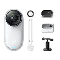 Insta360 GO 3S (128GB) - Cam 4K per vlogging, POV a mani libere, monta...