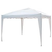 FP-TECH - Gazebo Pieghevole Giardino 3X3 Automatico RICHIUDIBILE Fisar...