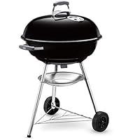 Weber Compact Kettle Barbecue a Carbone, Ø 57 cm, Nero (1321004)