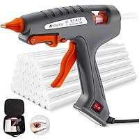 V VONTOX Pistola per Colla a Caldo, 100W Pistola per Colla con 30pcs 1...