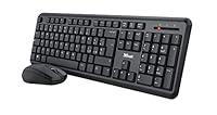 Trust Ymo Set Tastiera e Mouse Wireless, Layout Italiano QWERTY, per P...