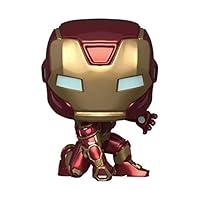 Funko POP! Marvel: Avengers Game- Iron Man (Stark Tech Suit), Multicol...