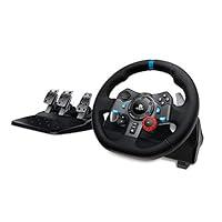 Logitech G29 Driving Force Volante da Corsa con Pedali Regolabili, Rit...