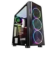 EMPIRE GAMING – Case PC Gamer Diamond ARGB Mid-Tower ATX – Pannello Fr...