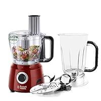 Russell Hobbs Desire Robot da Cucina, 600 W, 1.5 L, 2 Velocita', Rosso