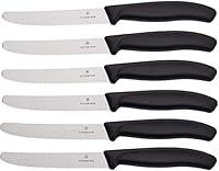 Victorinox, Swiss Classic, set di coltelli seghettati per pomodori da ...