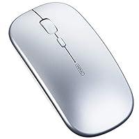 INPHIC Mouse Bluetooth, Mouse Wireless Ricaricabile Silenzioso a Tre m...