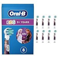 Oral-B Kids 3+ Testine Spazzolino Elettrico Frozen, Confezione da 8 Te...