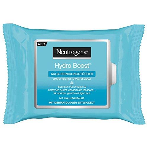 Neutrogena Hydro Boost Aqua - Salviette per la pulizia, 25 pezzi