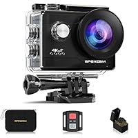 Apexcam 4K WiFi 20MP Action Cam Ultra HD Sports Cam Impermeabile Sott’...