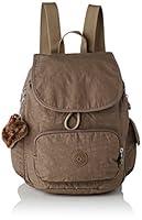 Kipling City Pack S - Zaini Donna, Marrone (True Beige), 27x33.5x19 cm