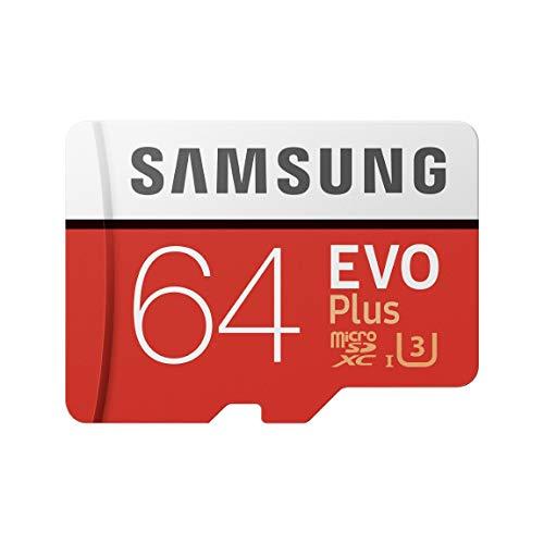 Samsung Memorie MB-MC64GA EVO Plus Scheda microSD da 64 GB, UHS-I U3, ...