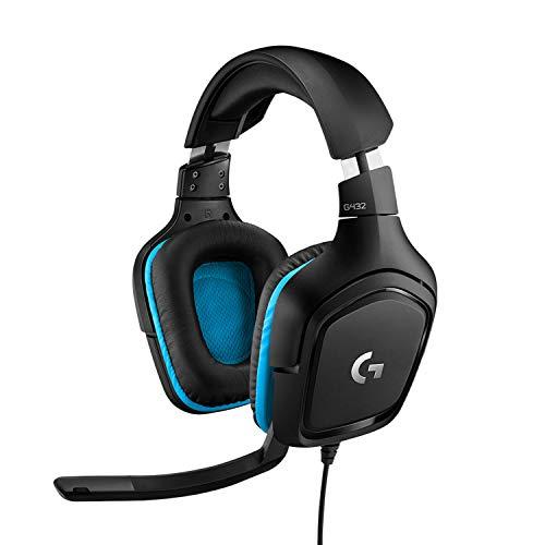 Logitech G432 Cuffie Gaming Cablate, Audio Surround 7.1, Cuffie DTS: X...