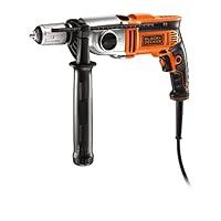 BLACK+DECKER KR1102K-QS Trapano a Percussione a 2 velocità Meccaniche,...