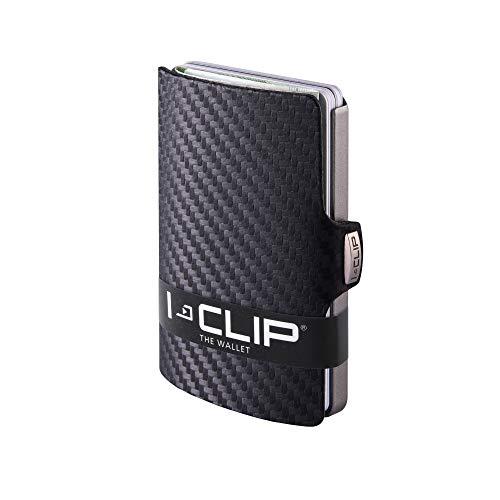 I-CLIP ® Portafoglio Carbon, La Telaio Mettalic-Grey (Disponibile In 2...