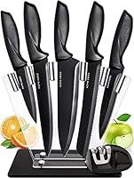 Set Professionale Coltelli da Chef- Set di Coltelli da Cucina in Accia...