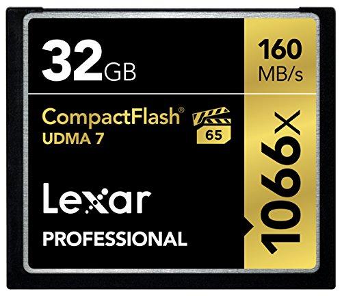 Lexar Professional Scheda Compact Flash, 32 GB, Velocità fino a 160 MB...