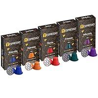 Yespresso Nespresso Compatibili Grand Cru, 5 Miscele Differenti - 100 ...