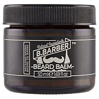 B.BARBER Balsamo Barba Naturale Dermatologicamente Testato, Giallo, 5....