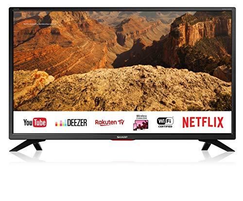 Sharp Aquos LC-32BC5E - 32" Smart TV HD Ready LED TV, Wi-Fi, DVB-T2/S2...