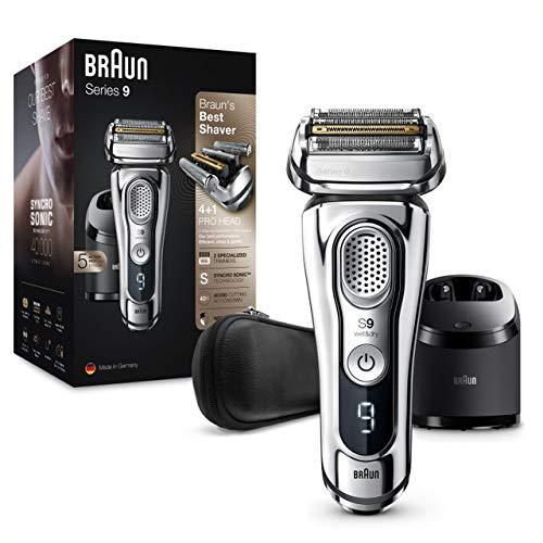 Braun Series 9 9395cc Rasoio Elettrico Barba a Lamina, Ricaricabile e ...