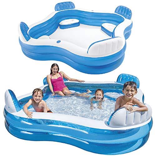 Intex 56475 - Piscina 4 Sedili, 229 x 229 x 66 cm