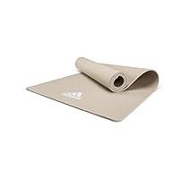 adidas, Tappetino Yoga Unisex-Adult, Grigio Vapore, 8 mm