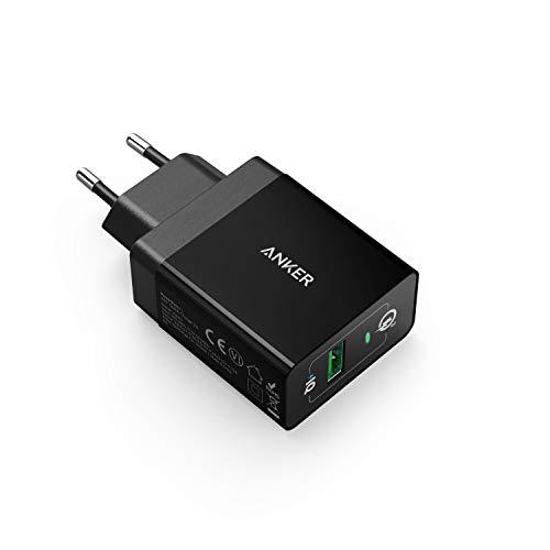 Anker Quick Charge 3.0 Caricatore USB da Muro PowerPort+ 1 [Certificat...