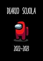 Diario Scuola 2022 2023: Agenda Scolastica Giornaliera 12 Mesi Element...