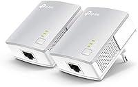 TP-Link TL-PA4010 Kit Powerline, AV600 Mbps su Powerline, 1 Porta Ethe...