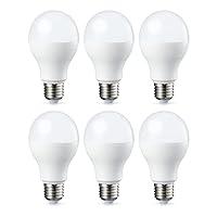 Amazon Basics - Confezione da 6 lampadine a LED, con attacco Edison E2...