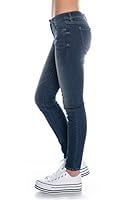 ARMANI EXCHANGE 9,5 Ounces Stretch Mid Wash Jeans Skinny, Blu (Indigo ...