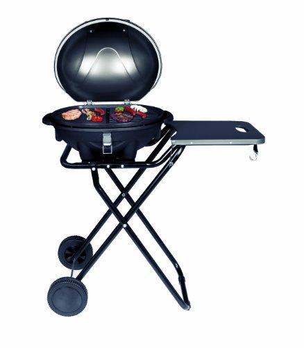 SUNTEC Barbecue Braciere Elettrico BBQ [Cofano Amovibile con Indicator...
