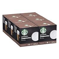 Starbucks Cappuccino di Nescafe Dolce Gusto 6 Confezioni da 12 Capsule...