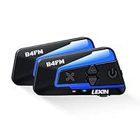 LEXIN 2X B4FM Interfono Moto Con Radio Fm, Auricolare Bluetooth Per Ca...