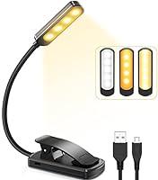 TEAMPD Luce da Lettura, USB Ricaricabile Lampada da Lettura, 9 LEDs 3 ...