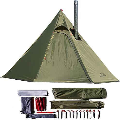 Longeek 1-2PersonTent Teepee Tende per Backpacking Outdoor Campeggio E...