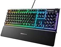 SteelSeries Apex 3 - Tastiera da Gaming RGB, Illuminazione RGB a 10 Zo...
