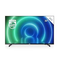 Philips 50 Pollici Smart TV 4K. Televisore LED ideale per Netflix e Ga...