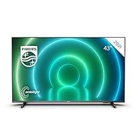 Philips 43PUS7906/12 43-Pollici LED android TV, 4K Smart TV con ambili...