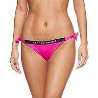 Tommy Hilfiger Cheeky Side Tie Bikini Reggiseno, Rosa (Pink GLO), XS D...