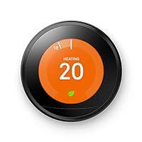 Google Nest Learning Thermostat 3rd Generation Nero, Si controlla dire...