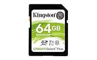 Kingston Canvas Select Plus Scheda di Memoria Micro SD - SDS2/64 GB, C...