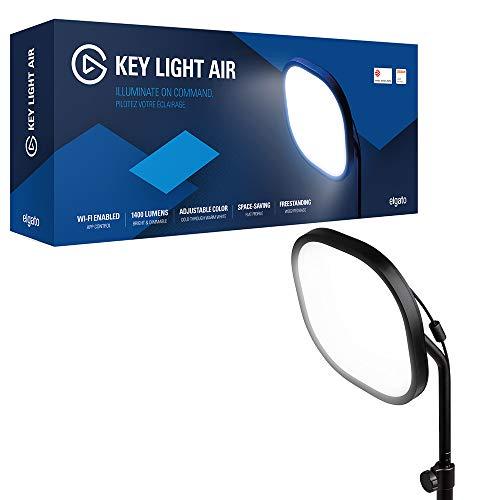 Elgato Key Light Air Pannello LED Professionale con 1400 Lumen, Tecnol...