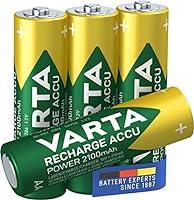 VARTA Batterie ricaricabili AA Rechargeable Accu Ready2Use precaricata...
