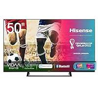 Hisense 50AE7210F, Smart TV LED Ultra HD 4K 50", Single Stand, HDR 10+...