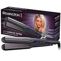 Remington Piastra per capelli, Larga, ideale capelli lunghi e folti, b...