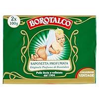 Borotalco, Sapone Solido, Saponetta Solida Profumata alla Fragranza Bo...